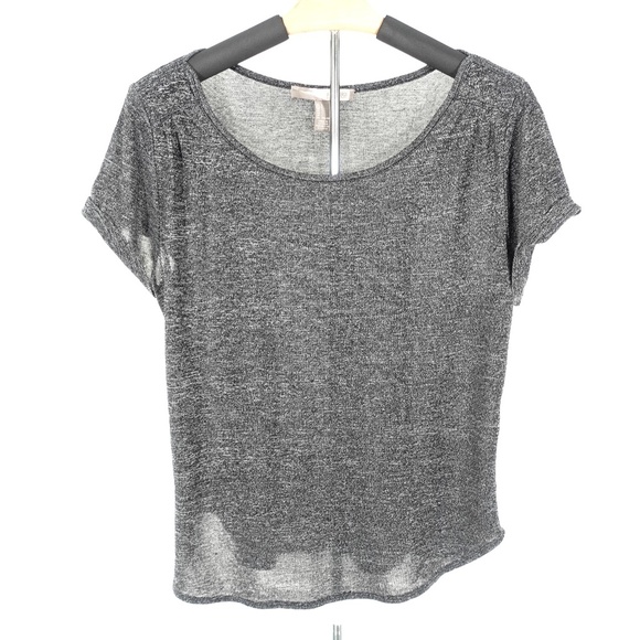Forever 21 Tops - Women's | Forever 21 | Gray Sheer Short Sleeve Shirt T-Shirt Top - Large